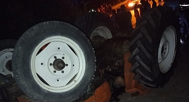 Traktör altında kalan H.A hayatını kaybettii