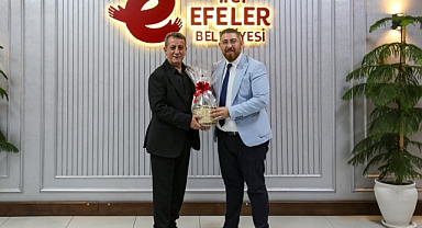 Başkan Yetişkin’e Aydın Büyükşehir Gazeteciler Cemiyeti’nden ziyaret