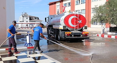Bozdoğan Belediyesi Okullardaki Çalışmaları Tamamladı