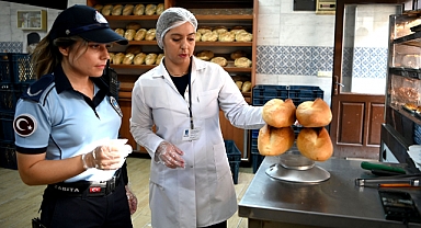 KUŞADASI BELEDİYESİ’NDEN EKMEK FIRINLARINA HİJYEN VE GRAMAJ DENETİMİ