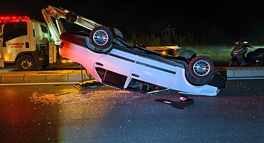 Yol Yapım çalışmasında işaret olmaması kazaya sebebiyet verdi