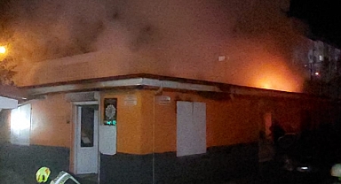 5 Eylül okulundaki yangın korkuttu