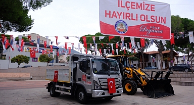 Kuyucak Belediyesine Belediyeler Birliğinden yeni araçlar