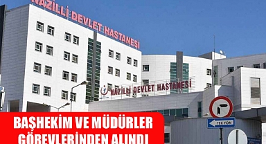 NDH'DE BEKLENEN OLDU BAŞHEKİMVE MÜDÜRLER GÖREVLERİNDEN ALINDI