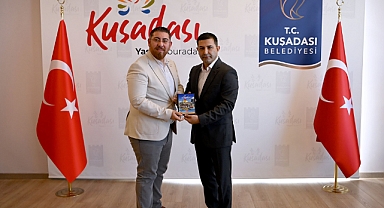 AYDIN BÜYÜKŞEHİR GAZETECİLER CEMİYETİ’NDEN BAŞKAN ÖMER GÜNEL’E ZİYARET