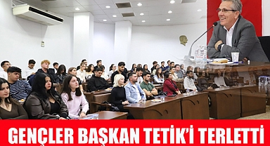 Başkan Tetik Gençlerle Gençlik meclisinde buluştu