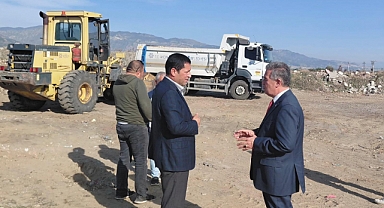 BUHARKENT’TE 2. ETAP İLEK BAHÇESİ ÇALIŞMALARI BAŞLADI