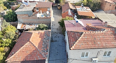 Nazilli Belediyesi Çapahasan’da yolları yeniliyor