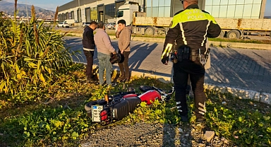 HIZ KAZA GETİRDİ TARLAYA UÇTU