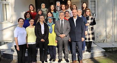 İsabeyli’de kadınlar üretiyor Nazilli Belediyesi destekliyor