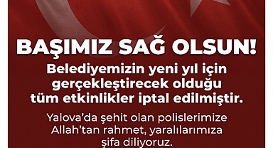 KUŞADASI BELEDİYESİ DÜZENLEYECEĞİ TÜM YILBAŞI ETKİNLİKLERİNİ İPTAL ETTİ