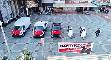 Nazilli Belediyesi araç filosunu güçlendirmeye devam ediyor