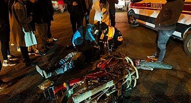 Nazilli'de Trafik Kazası: Motosiklet Sürücüsü Yaralandı