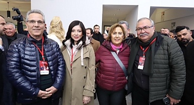 Başkan Tetik ve CHP İlçe Yönetimi Denizli Mitingine çıkarma yaptı