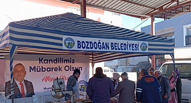Bozdoğan Belediyesi’nden Vatandaşa Lokma İkramı