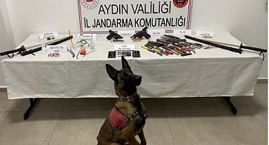 İncirliova’da Uyuşturucu ve Silah Operasyonu