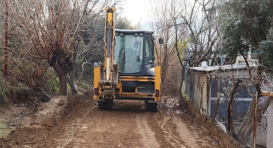 Nazilli Belediyesi’nden Arslanlı’da yol çalışması