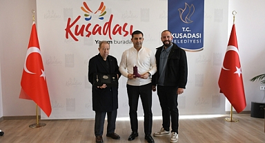 UNESCO’DAN ÖDÜL ALAN KÖRÜKLÜ ÇİZME USTASI'NDAN BAŞKAN ÖMER GÜNEL'E ANLAMLI ZİYARET