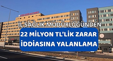 Aydın İl Sağlık Müdürlüğünden Bülbül'e yalanlama