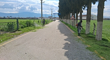 BAŞKAN ANIL YETİŞKİN’LE EFELER’İN YEŞİ ALANLARI TERTEMİZ