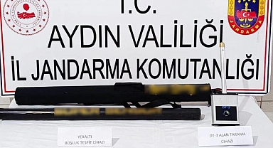 Bozdoğan’da kaçak define arayışı yapan şahıslar suçüstü yakalandı