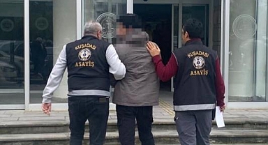 Hırsızlık suçundan aranan şahıs Kuşadası'nda yakalandı  