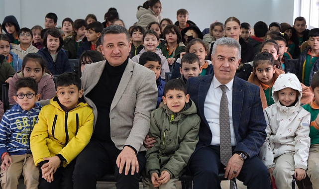 KAMİLPAŞA İLKOKULU ÖĞRENCİLERİNDEN BELEDİYEYE ANLAMLI ZİYARET