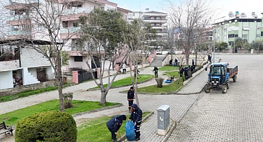  Nazilli’de parklar bahara hazırlanıyor   