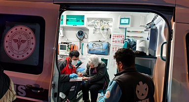 79 Yaşındaki Sürücü Kazadan Yarasız Kurtuldu