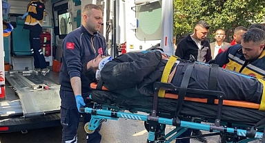 Aydın'da otomobille çarpışan motosikletli yaralandı