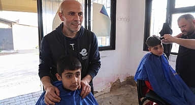 BAŞKAN YETİŞKİN ÇOCUKLARIN BAYRAM HEYECANINA ORTAK OLDU