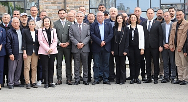 CHP Nazilli Bayramlaşmada bir araya geldi.