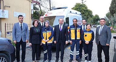 EFELER'DE İL SAĞLIK MÜDÜRÜ ŞENKUL ACİL SAĞLIK HİZMETLERİ İSTASYONUNU ZİYARET ETTİ