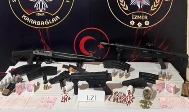  İzmir’de kendini vuran şüphelinin evinden cephanelik çıkt