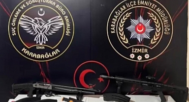  İzmir’de kendini vuran şüphelinin evinden cephanelik çıkt