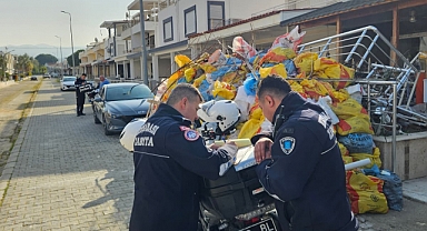 KUŞADASI BELEDİYESİ ÇEVREYİ KİRLETENLERE GÖZ AÇTIRMIYOR