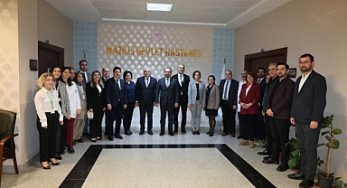 NAZİLLİ DEVLET HASTANESİ İFTAR YEMEĞİNDE BİR ARAYA GELDİ