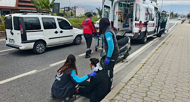 SEYIR HALİNDEYKEN YOLA SAVRULDU