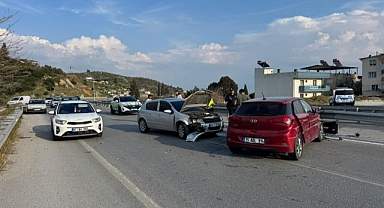 Söke-Kuşadası Çevre Yolu'nda kaza: 1 kişi yaralandı