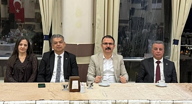 SULTANHİSAR KAYMAKAMI ATAMA KARARLARI SONRASI İFTAR YEMEĞİ VERDİ