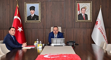  Aydın Valisi Canbolat, Sosyal Hizmet Toplantısı'na katıldı   