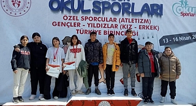 Aydınlı özel sporcu Türkiye şampiyonu oldu