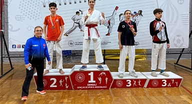 Aydınlı sporcular Denizli’den dereceyle döndü   