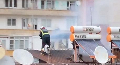 BACA YANGINI KORKU YAŞATTI