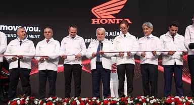 HONDA İZMİR ALİAĞA'DA ÜRETİME BAŞLADI