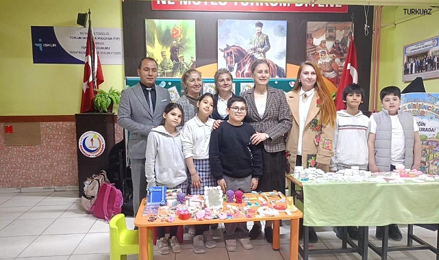 Kaymakam Kan, minik girişimcilerin heyecanına ortak oldu   