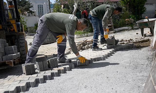 KUŞADASI'NDA SEZON MESAİSİ: BELEDİYE YOL TAMİRATLARINA HIZ VERDİ