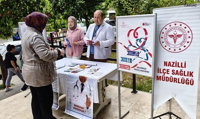 NAZİLLİ'DE KALP SAĞLIĞI ANLATILDI