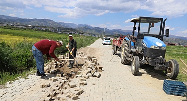 NAZİLLİ’DE YOL SEFERBERLİĞİ SÜRÜYOR: 