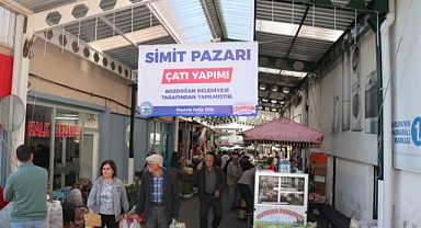 Bozdoğan’da Simit Pazarı Sokağı Düzenleme Çalışması Tamamlandı